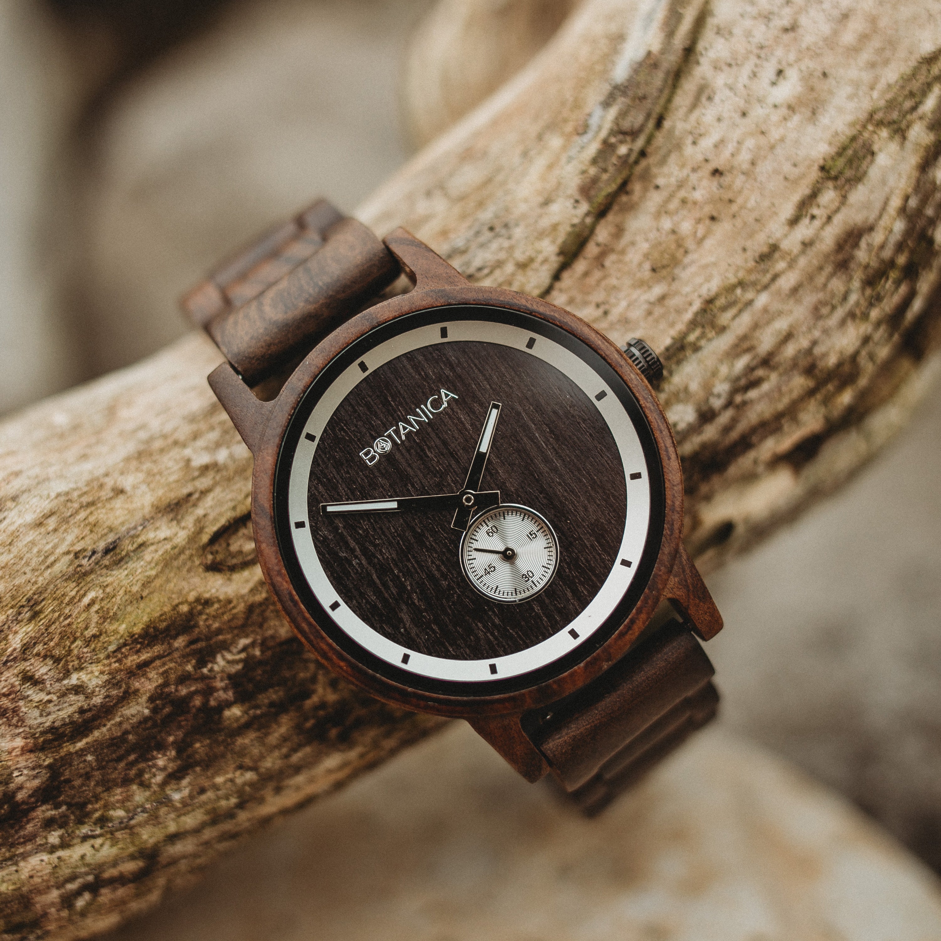 Olive on sale wood watch