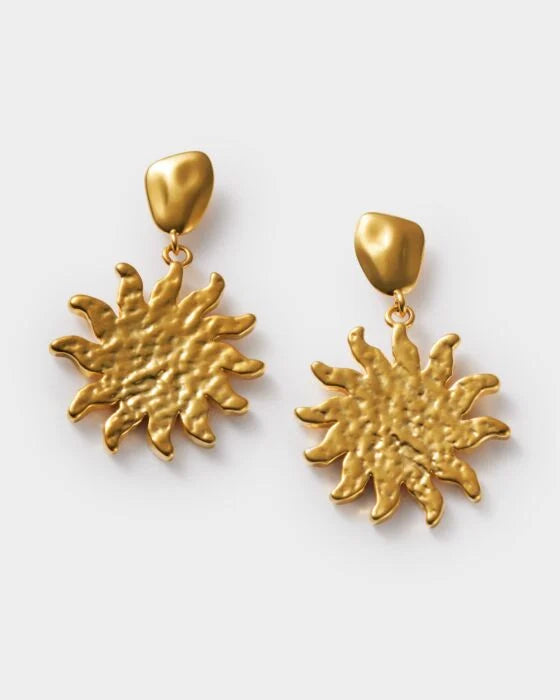 SOLESI SIN WATERPROOF GOLD EARRINGS