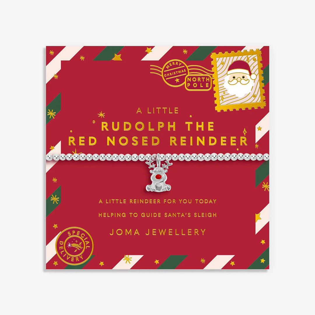 Joma Jewellery Kids' Christmas A Little Rudolph The Red Nosed Reindeer