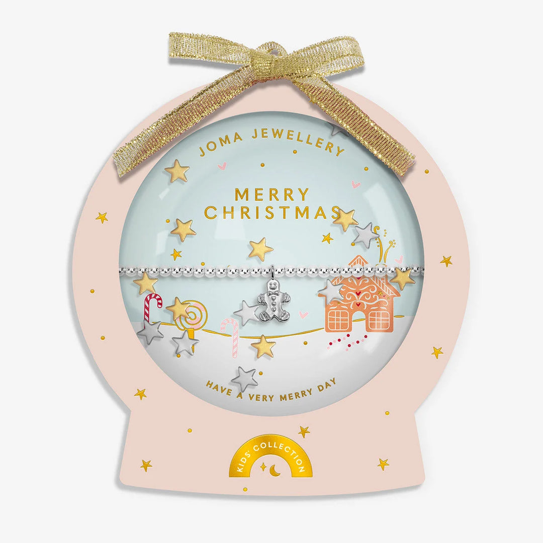 Joma Jewellery Kids' Snowglobe A Little Merry Christmas