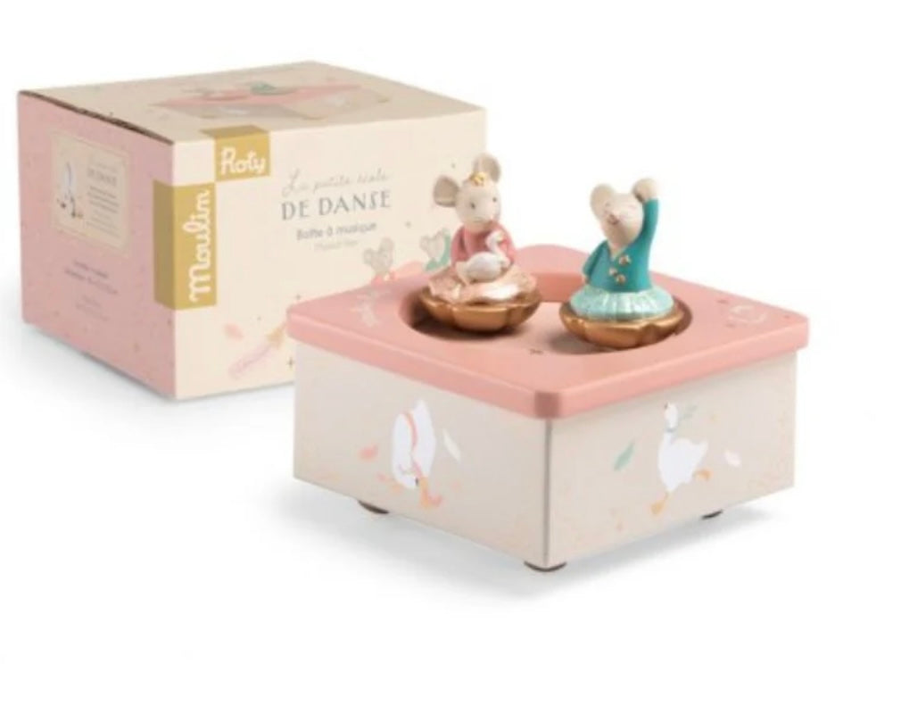 BOITE A MUSIQUE COFFRET LA PETIT ECOLE DE DANSE JEWELLERY BOX