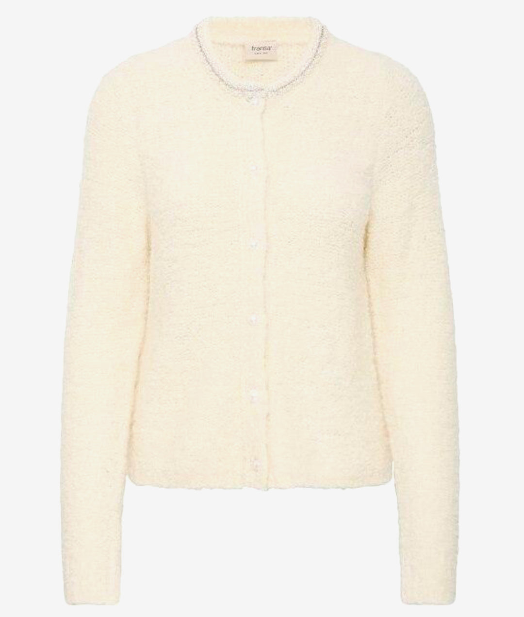 GEORGINA CARDIGAN WHISPER WHITE