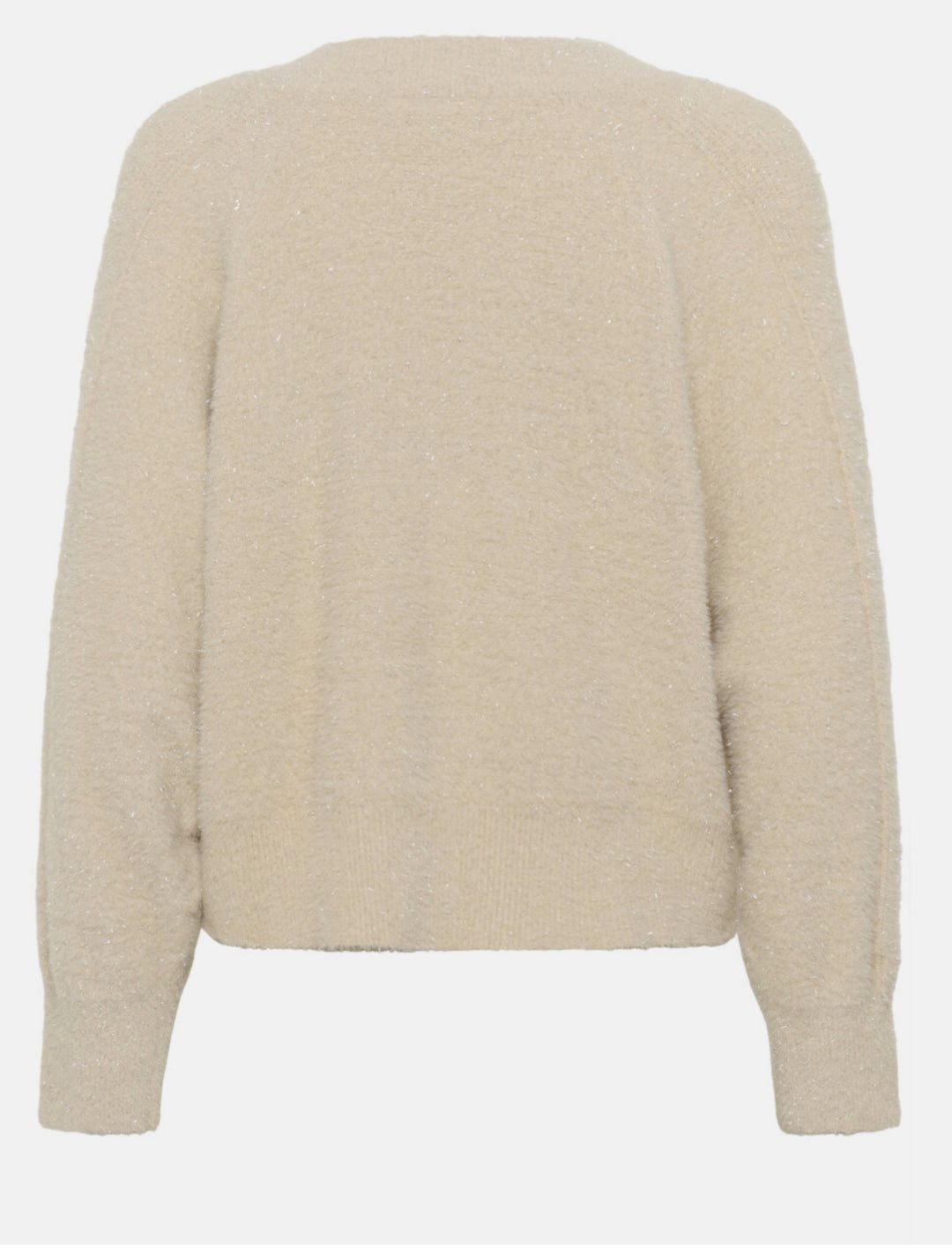 NUSHASZ CARDIGAN BLEACHED SAND