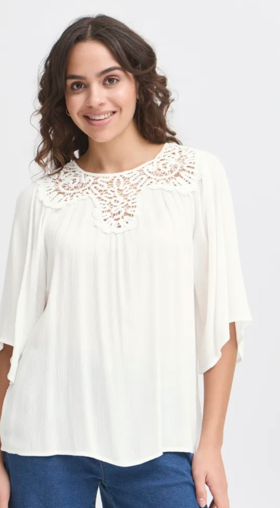 VANI BLOUSE WHISPER WHITE