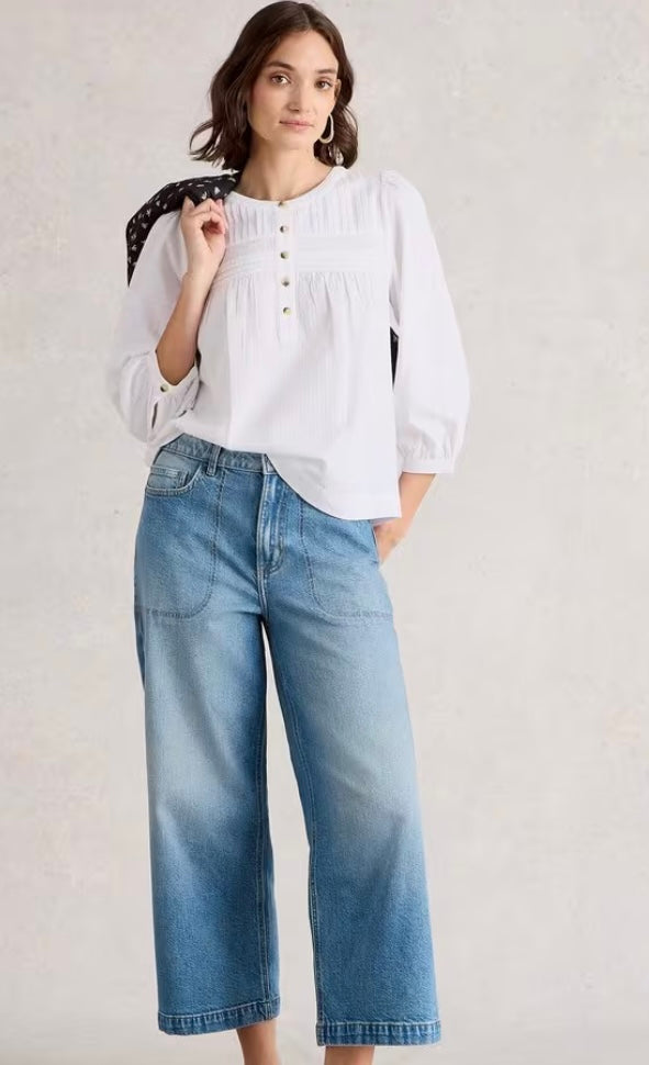 ISLA 3/4 TOP BRIL WHITE