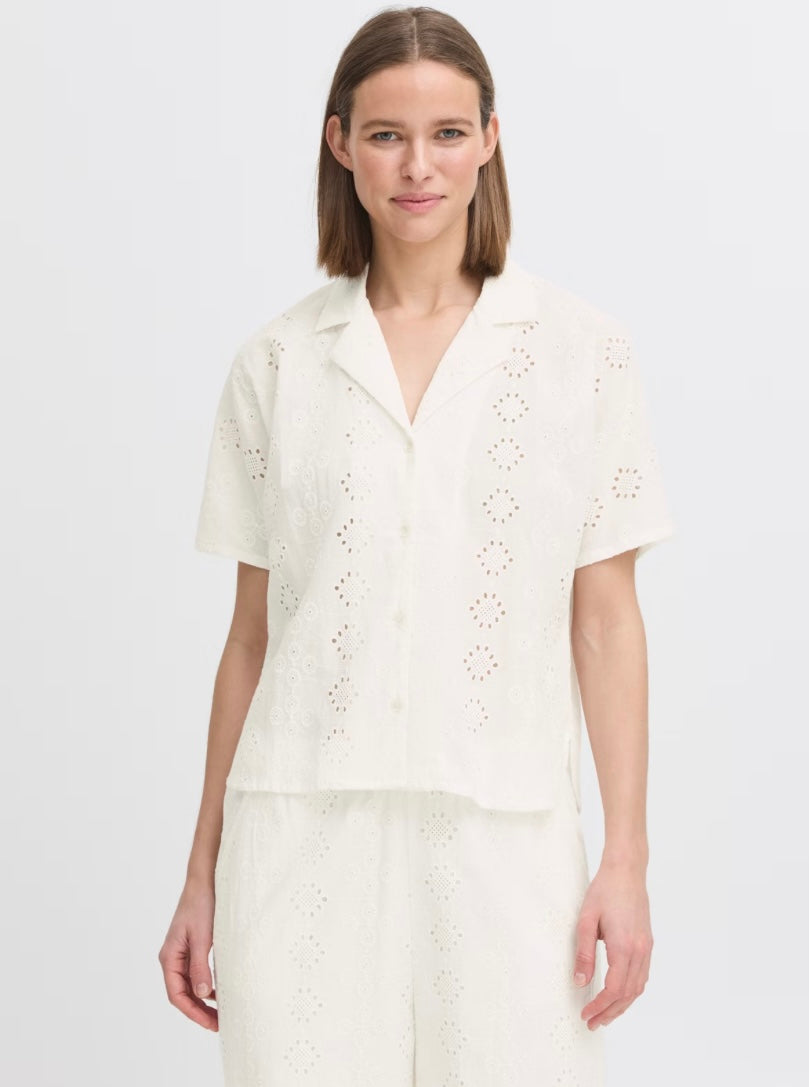 INGENLIS SHIRT MARSHMALLOW