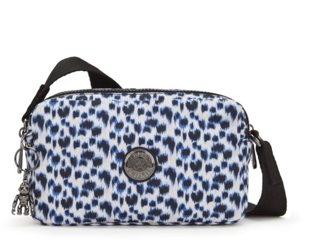 KIPLING ELEVATED NEW MILDA CURIOUS LEOPARD