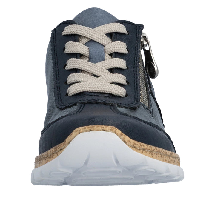 Ladies Blue Comfort Rieker Shoe