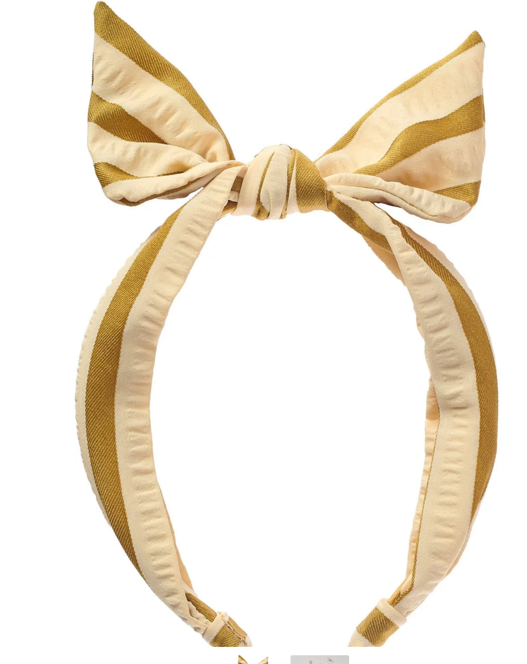 STRIPY TIE HEADBAND