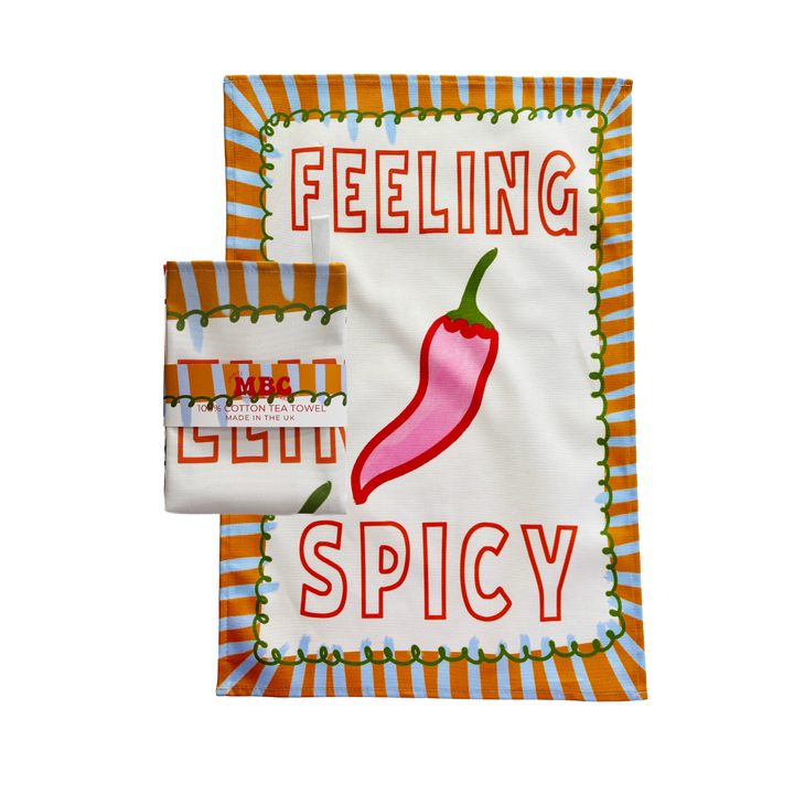 Feeling Spicy Tea Towel