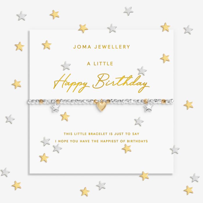 SPARKLE CONFETTI A LITTLE ‘HAPPY BIRTHDAY’ BRACELET