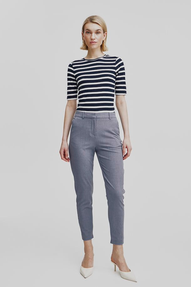 PAMILA COPENHAGEN NIGHT MIX STRIPE TSHIRT