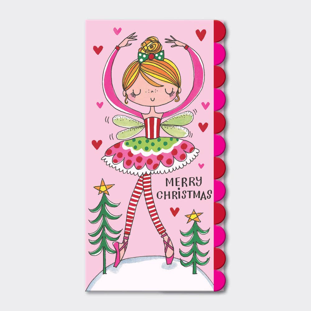Christmas Money Wallet - Merry Christmas/Ballerina Fairy