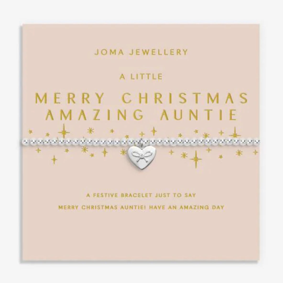 CHRISTMAS A LITTLE MERRY CHRISTMAS AMAZING AUNTIE