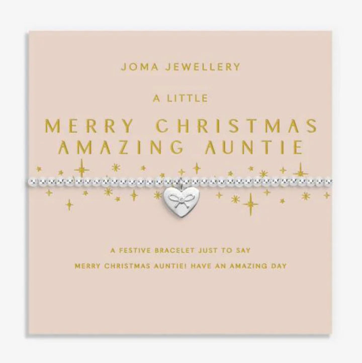CHRISTMAS A LITTLE MERRY CHRISTMAS AMAZING AUNTIE