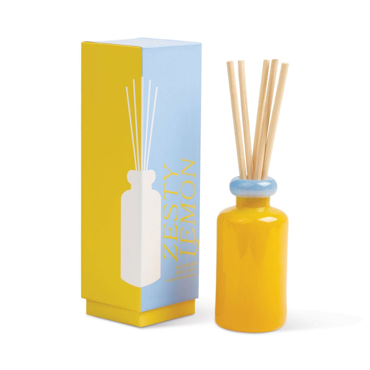 Paddywax Stack Glass Diffuser Yellow - Zesty Lemon