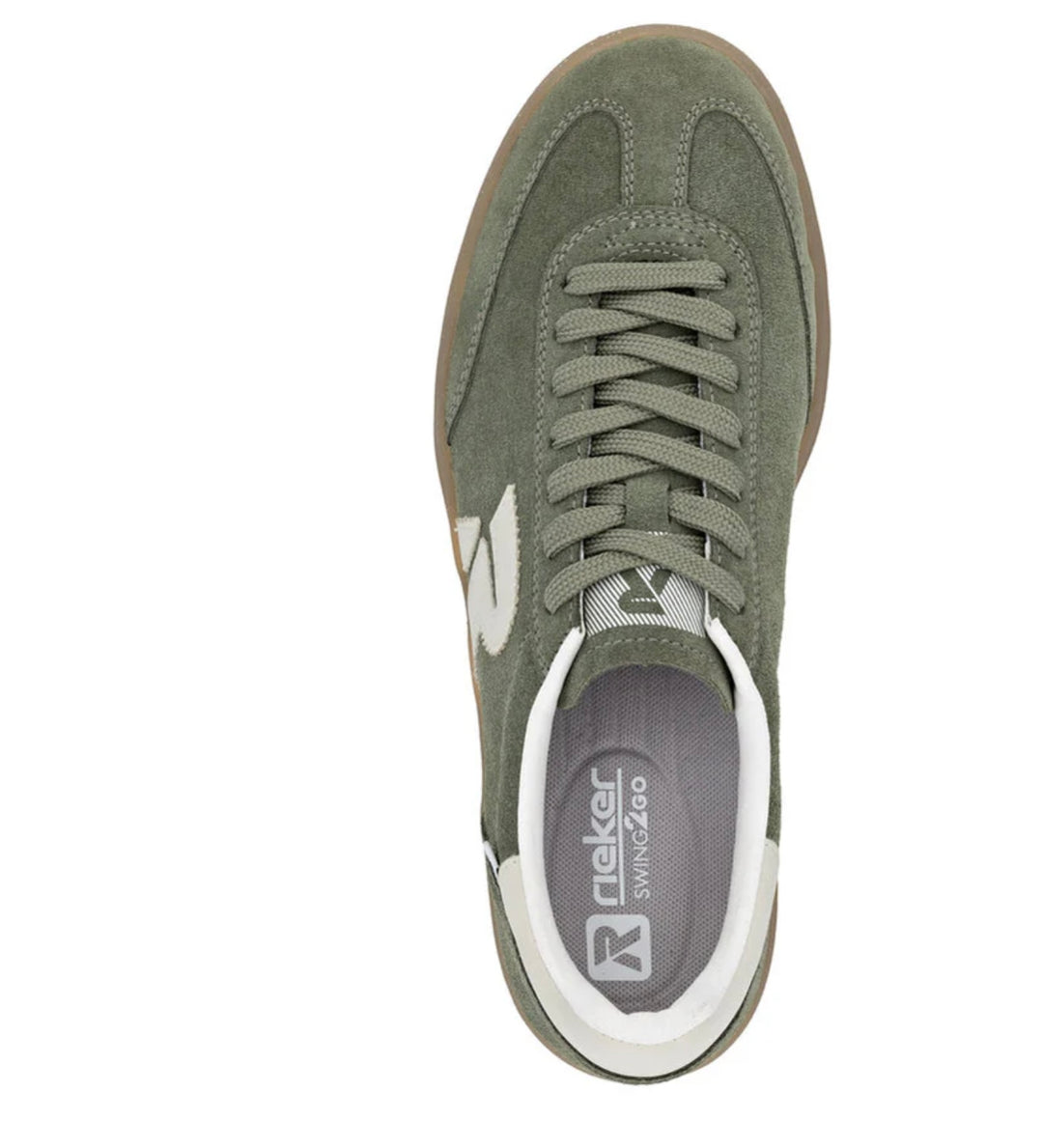 W3700-54 GREEN TRAINERS