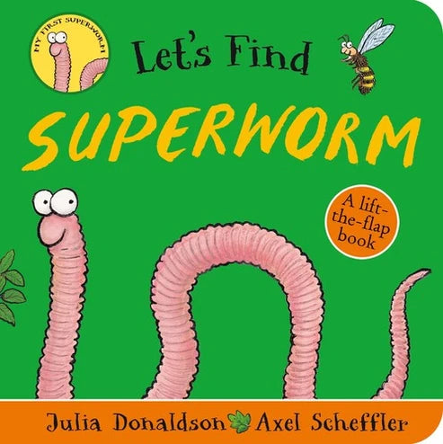 Let's Find Superworm (Lift The Flap) (Board)