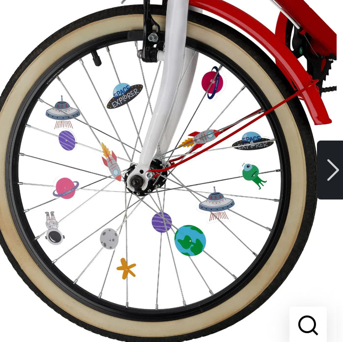 PIMP YOUR BIKE- BIKE SPOKES DECORATIONS SPACE SET OF 30
