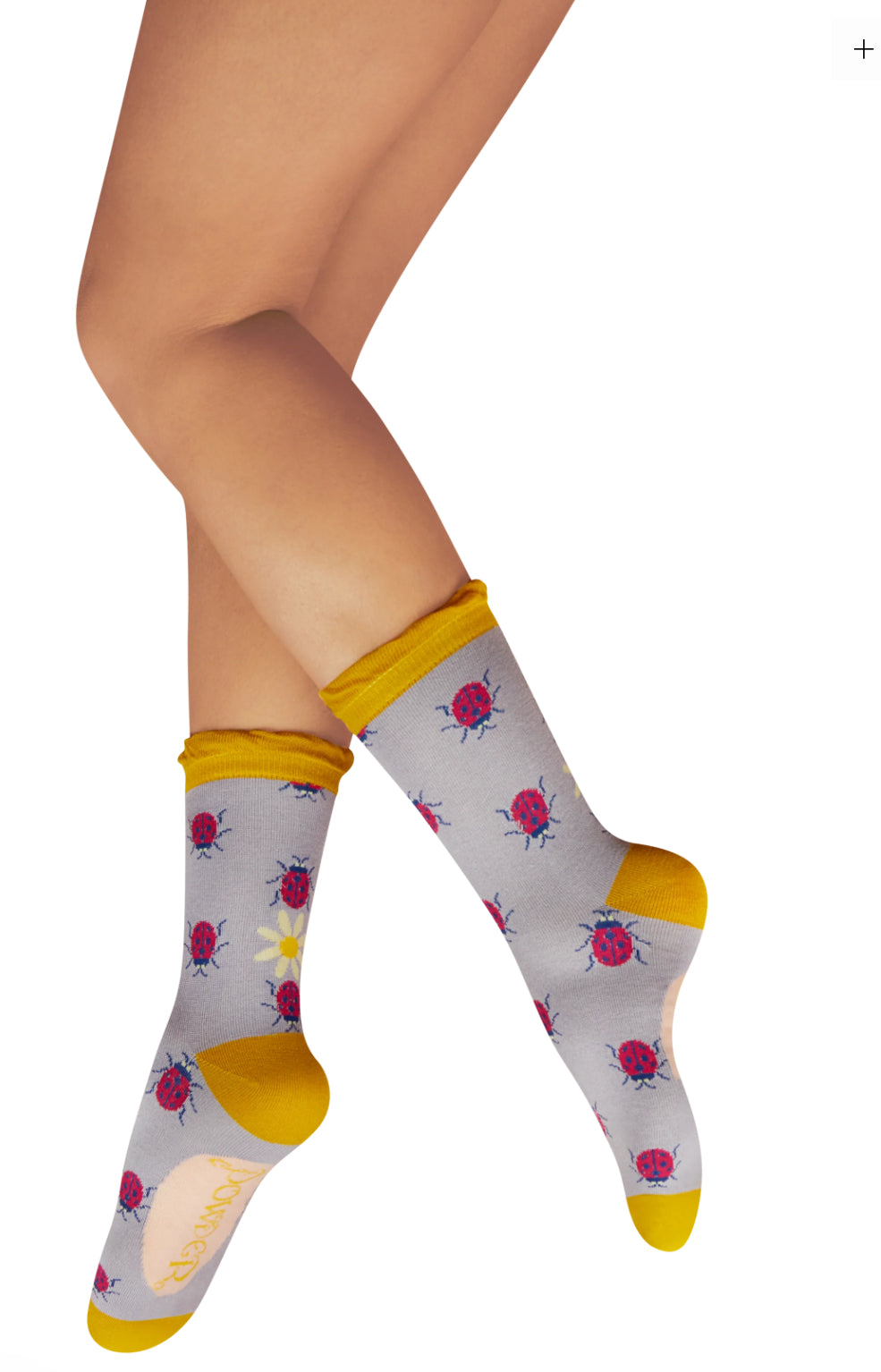 ANKLE SOCK LOVELY LADYBIRD LILAC SOCKS