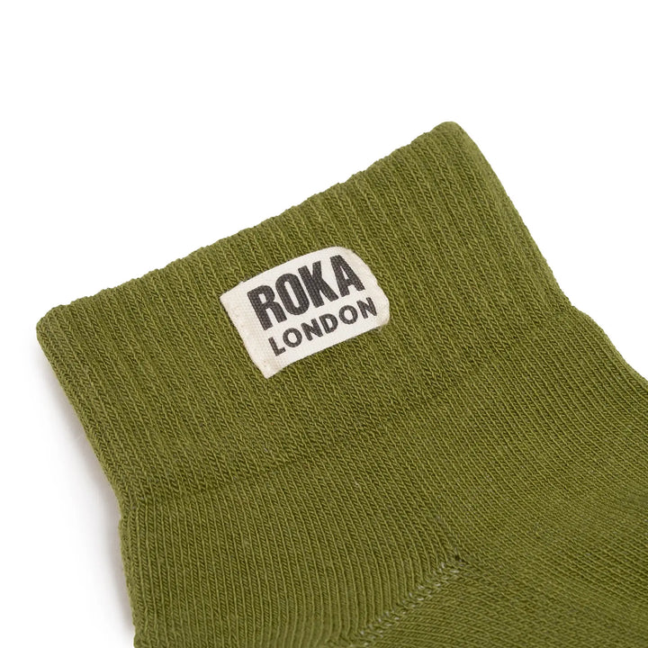 Wembley Ankle Socks for Women in Avocado: UK 3-8 | EU 36-42