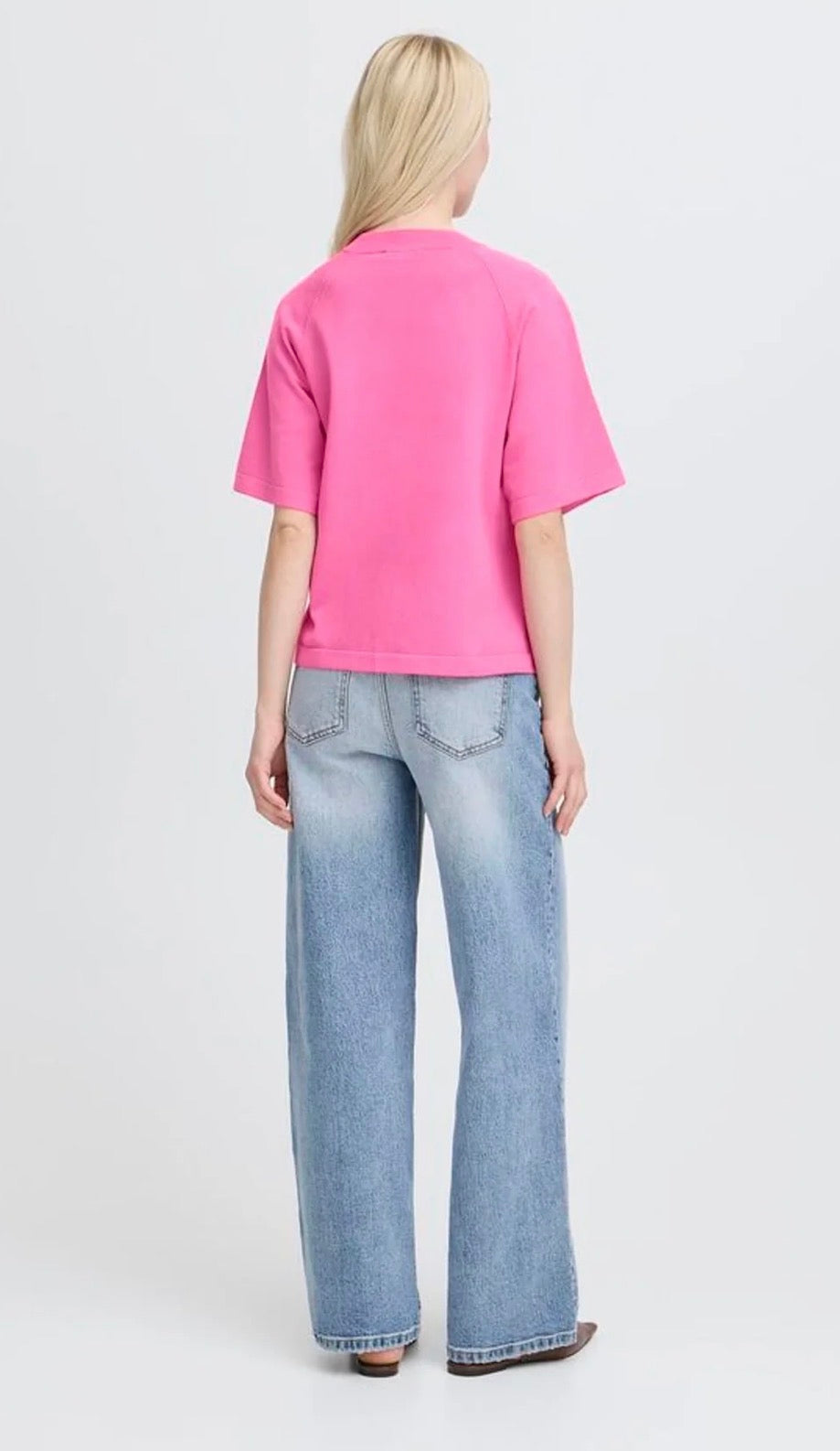 PHLOX PINK MMORLA SHORT SLEEVE JUMPER 2