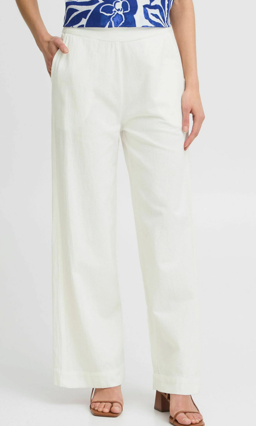 ABELL TROUSER WHISPER WHITE