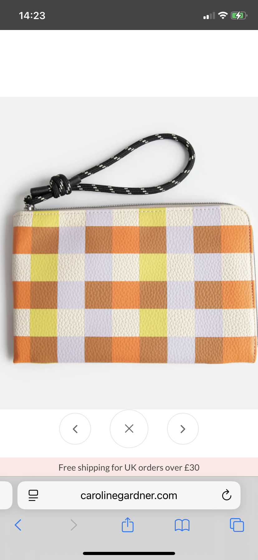 MULTI CHECK TRAVEL POUCH