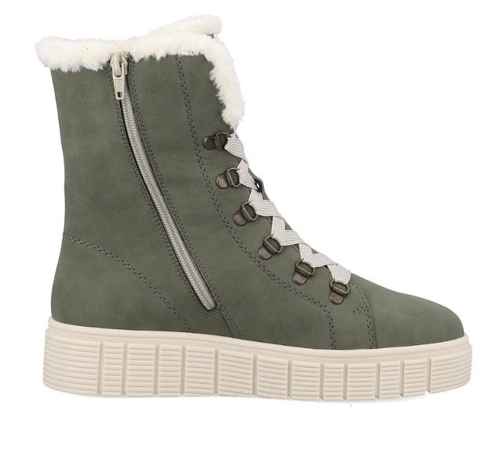 GREEN R-EVOLUTION LACE UP BOOT