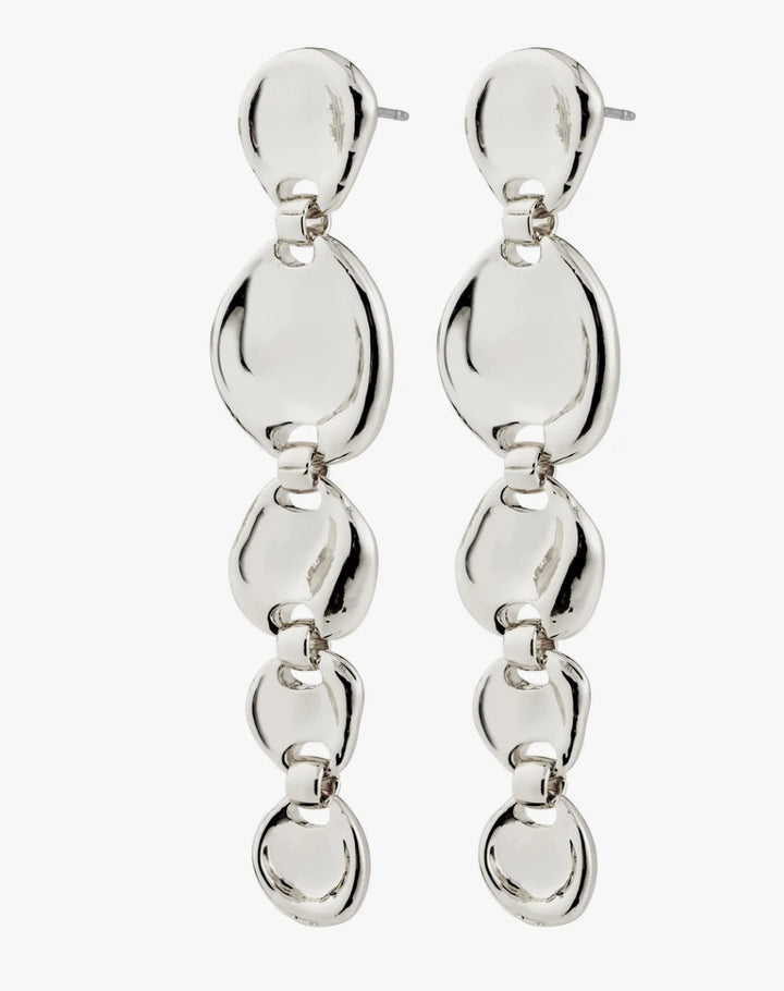 SPARKLE EARRINGS SILVER PLATED