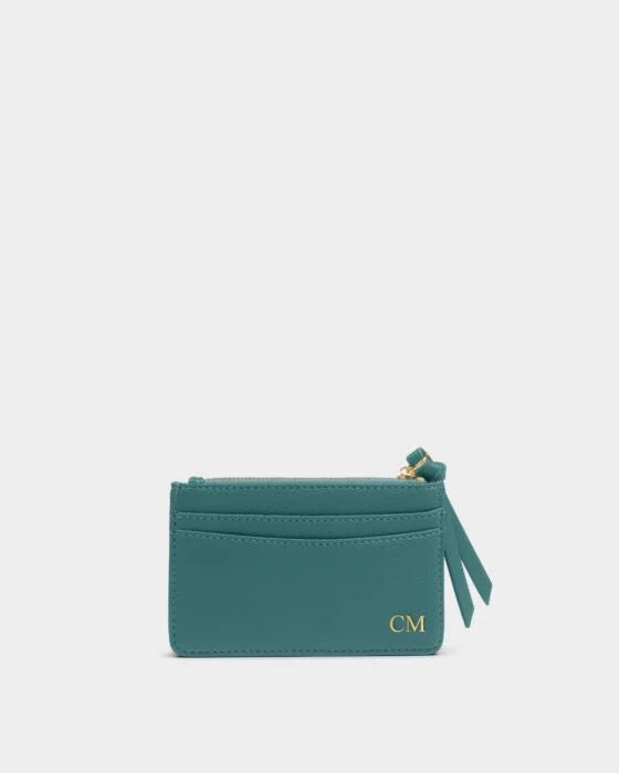 HALLIE COIN AND CARDHOLDER TEAL