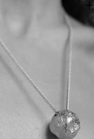 HALO NECKLACE SILVER