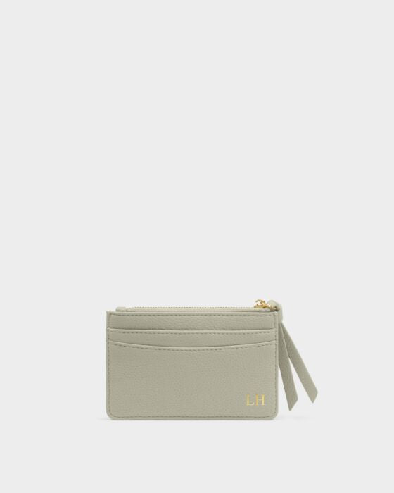 HALLIE COIN AND CARDHOLDER GREEN MIST