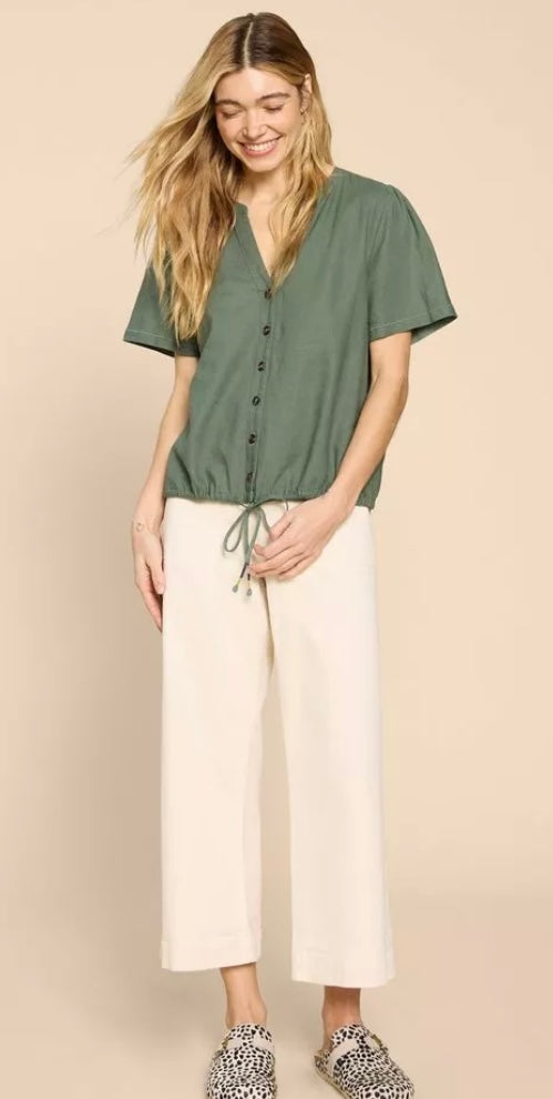 FERNE LINEN BLEND SHIRT