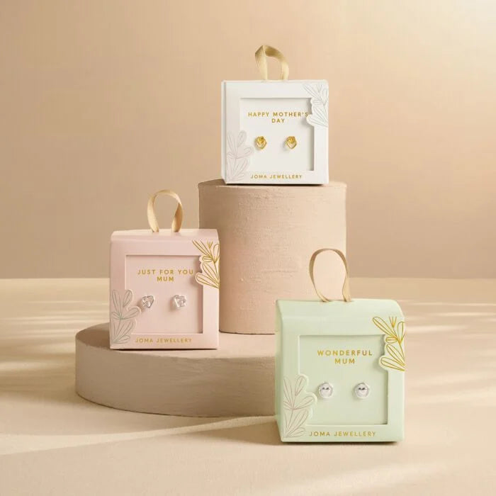 MOTHER’S DAY EARRING BOX ‘JUST FOR YOU’