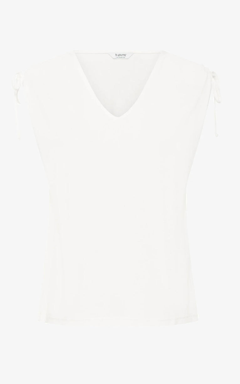 PERL STRAP T-SHIRT MARSHMALLOW