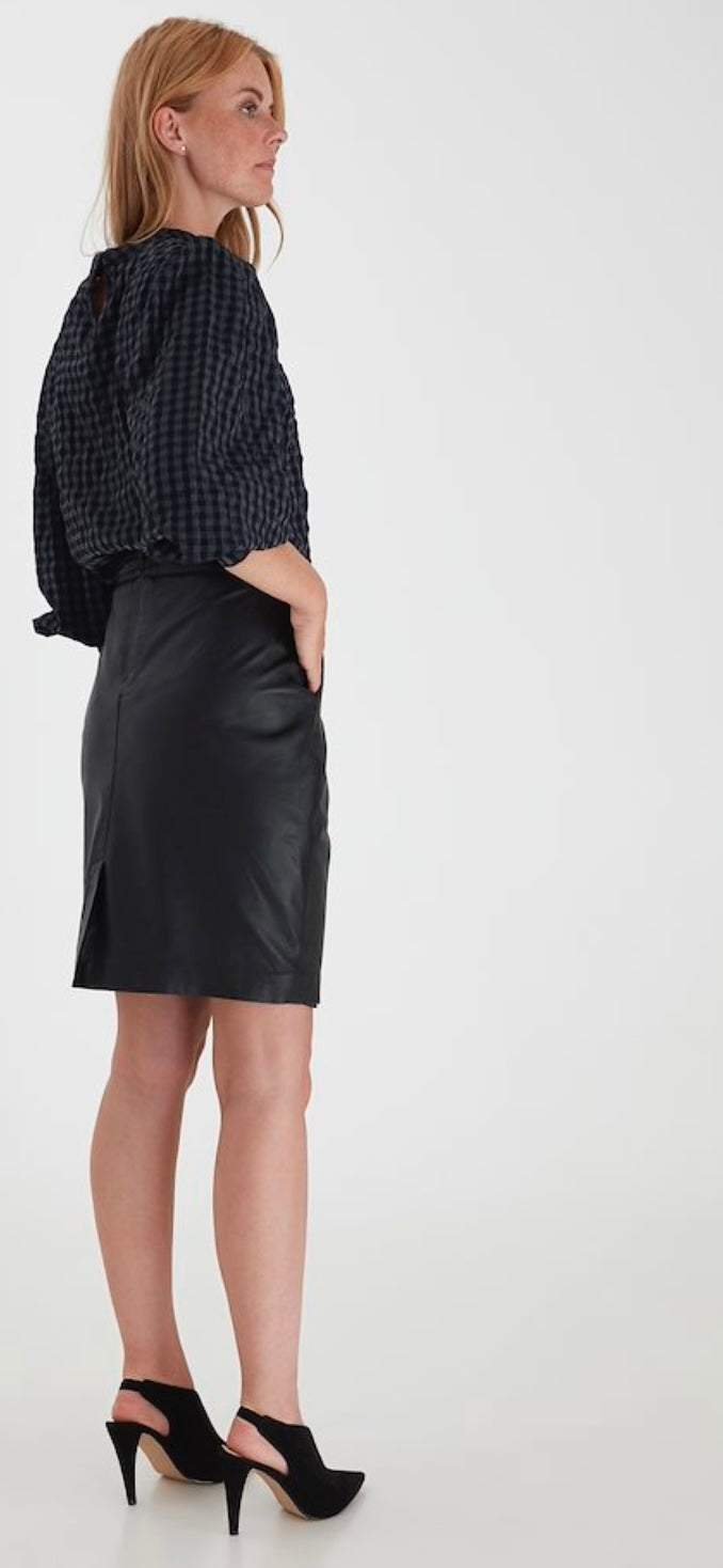 NELEATHER SKIRT