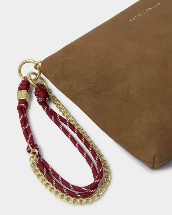 CORD SMALL SUEDETTE SHOULDER BAG