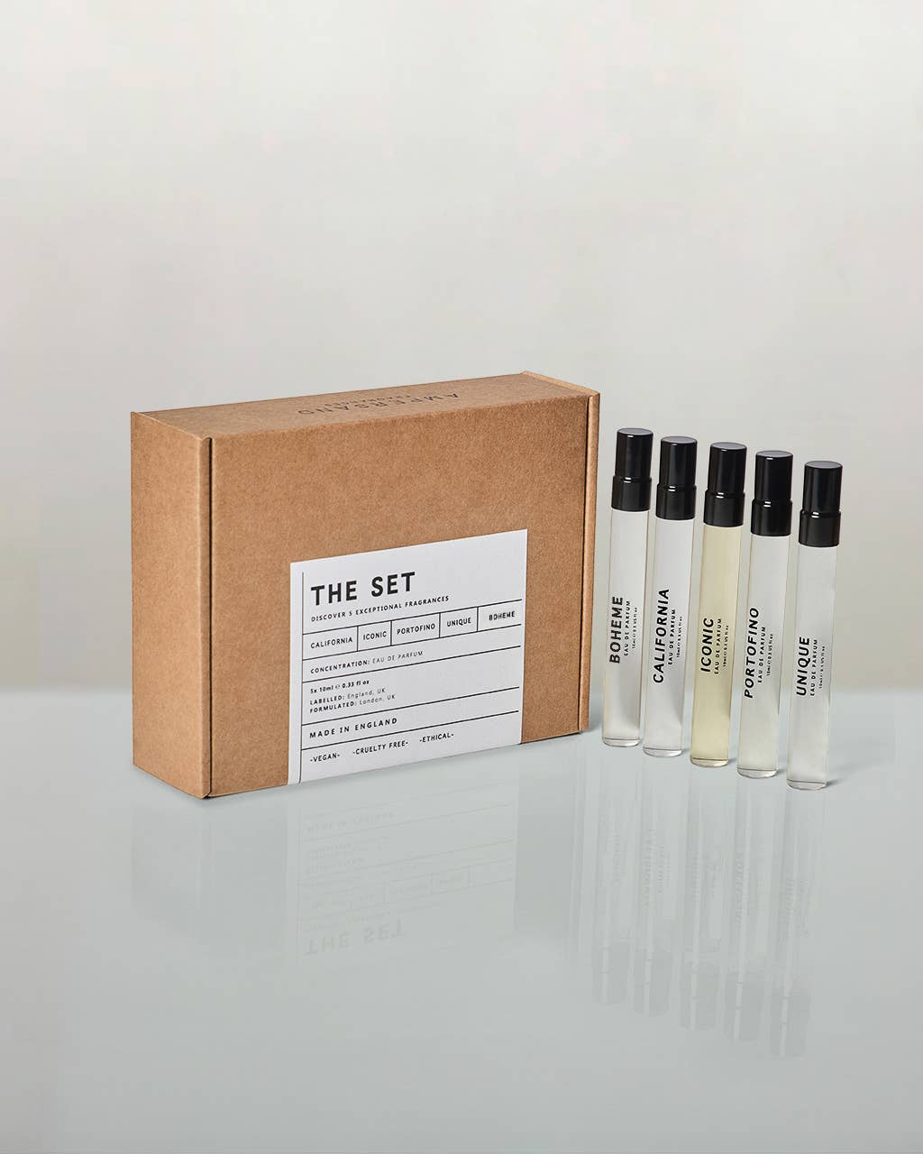 The Set. Unisex Fragrances. EDP. Parfum 5x10ml Ampersands