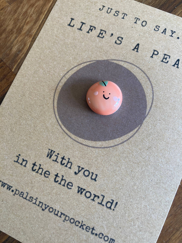 Friendship keepsake.Peach 