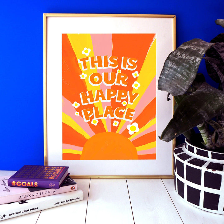 Happy Place Print