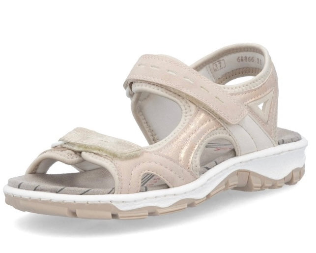 68866-31 LADIES' SANDALS PINK SEITL. ANFLECHTER