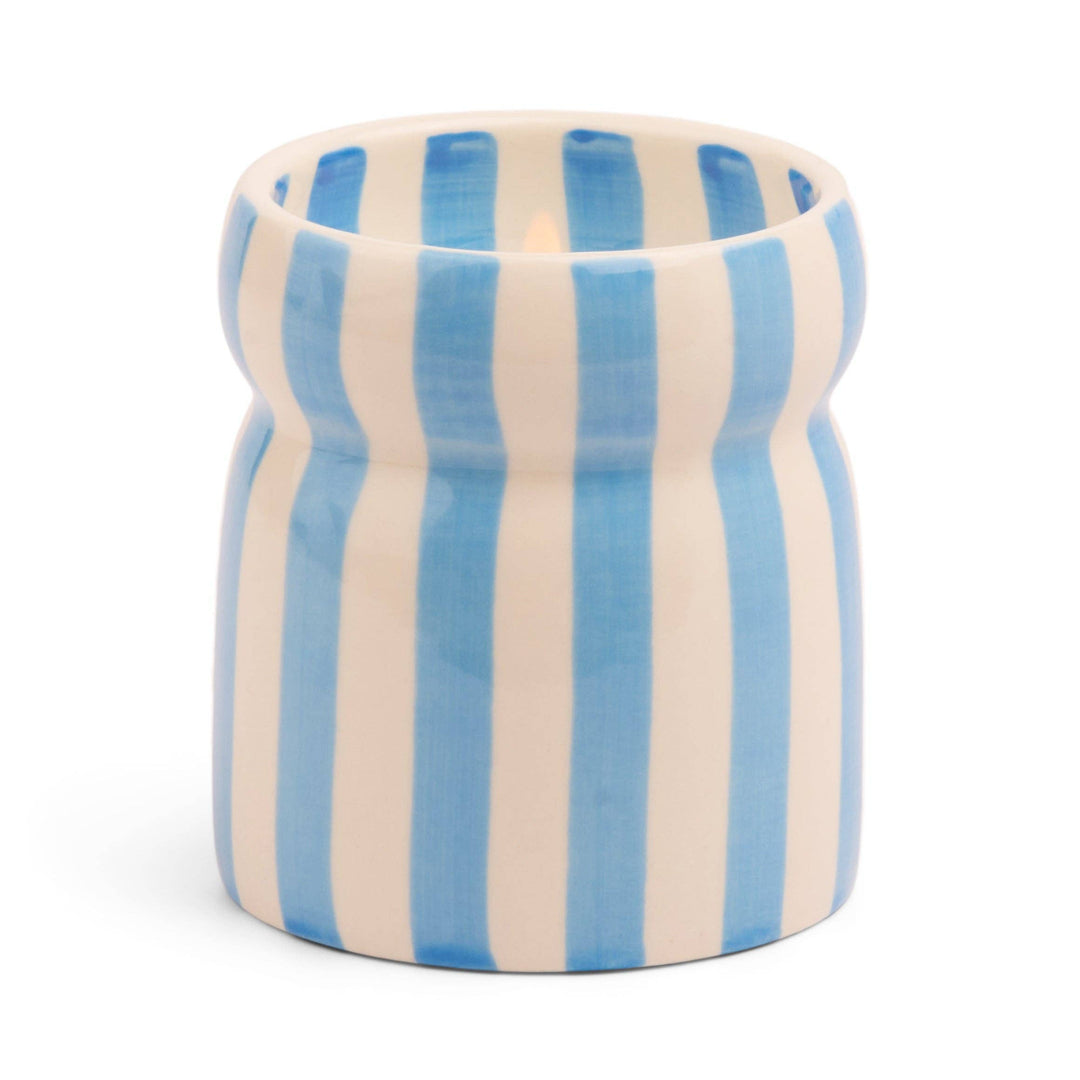 Paddywax Cabana Blue Ceramic Candle - Lost at Sea