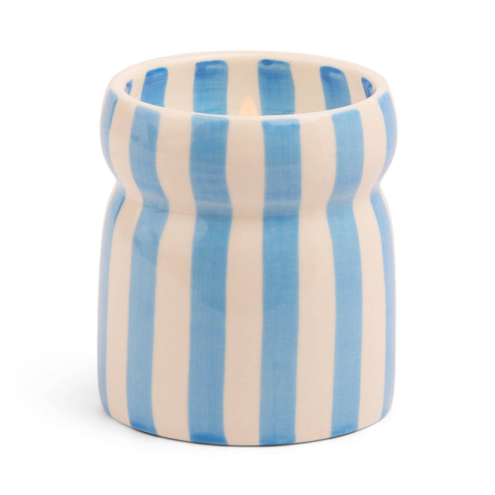 Paddywax Cabana Blue Ceramic Candle - Lost at Sea