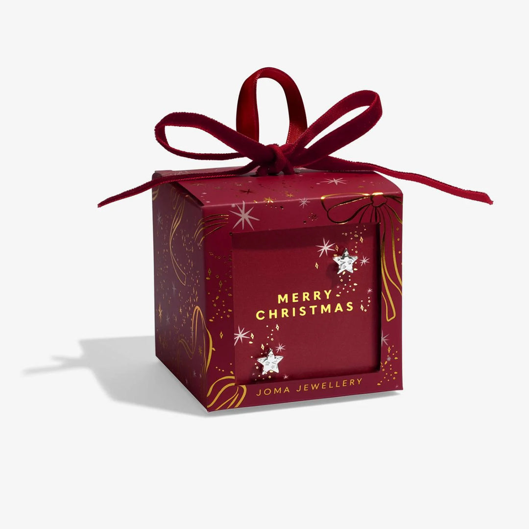 Joma Jewellery Earring Bauble Merry Christmas