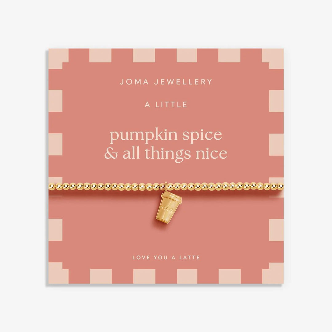 Autumn's Calling A Little Pumpkin Spice And All Things Nice Bracelet