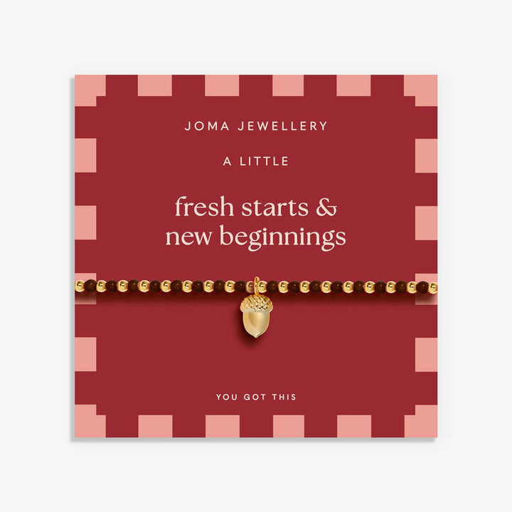 Autumn's Calling A Little Fresh Starts And New Beginnings Bracelet