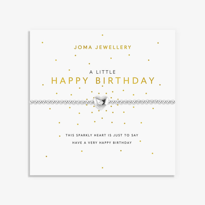 A Little Happy Birthday Crystal Bracelet