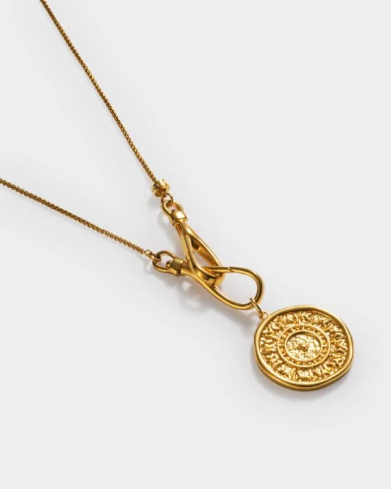 OPHENA NECKLACE GOLD COATED