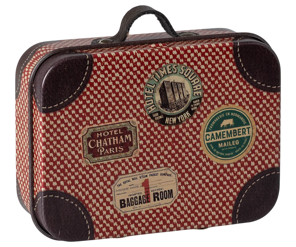 MICRO RED SUITCASE MOUSE